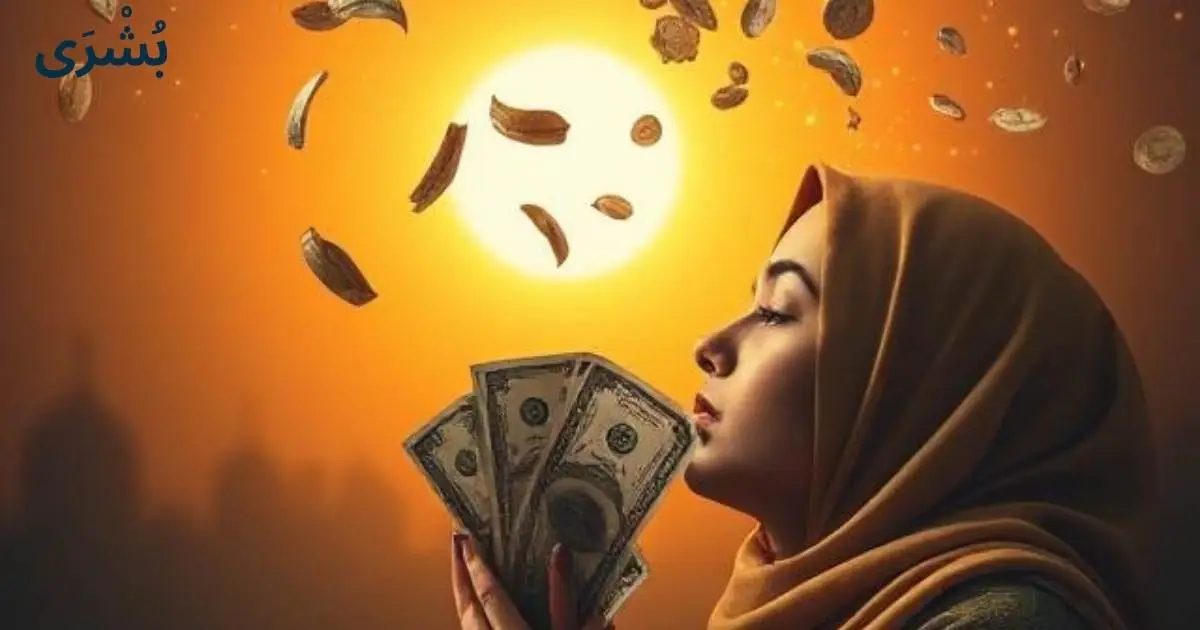 تفسير رؤية المال الورق في المنام للمتزوجه