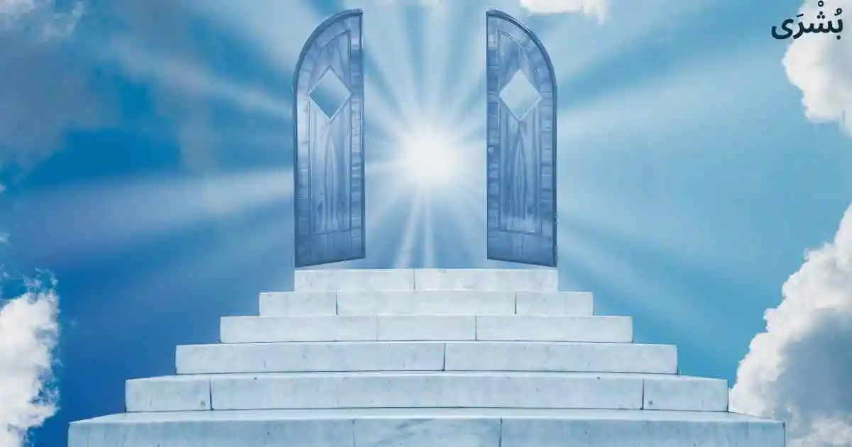 تفسير حلم دخول الجنة مع شخص